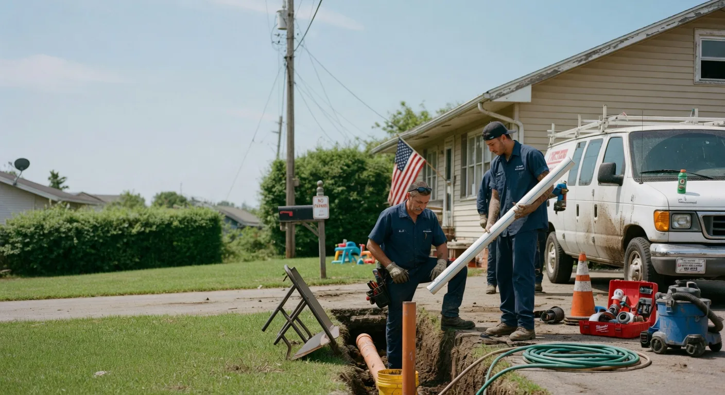 Drain Cleaning in Hustle, VA near me